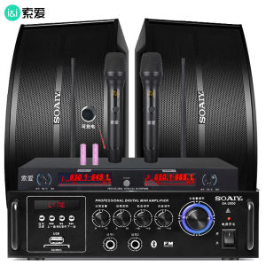 soaiy | Home Karaoke Surround Sound System Powerful