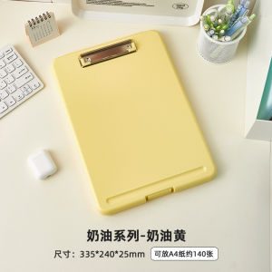 Multifunctional A4 Plastic File Folder with Pen Slot Document Organizer Storage Box for Office Learning Family Certificate