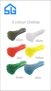 TREK Cable Ties Nylon Wire 1 Carton 4" 6" 8" 10" 12" 18" Pengikat Wayar Kabel Tie Locking Zip 扎带