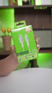 [KAES] Kabel Data TYPE C USB 67W FastCharging ROBOT RSQ100 KABEL NYLON Support Pengisian DAYA CEPAT