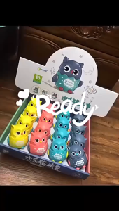 Mainan Anak Burung Hantu Happy Owl Bisa Jalan Saat Ditekan Tanpa Baterai - Edukasi & Lucu