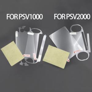 1/2/5 PCS HD Transparent Screen Protector Film For PS Vita PSV 1000/2000 Front And Back Protection