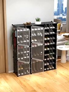 StyleDwell 4-10 Layers Shoe Rack Shoes Cabinet DIY Available Shoes Rack Shoe Rack Cabinet Shoes Rack Storage Rak Kasut Rak Kasut Bertutup 鞋柜/鞋架