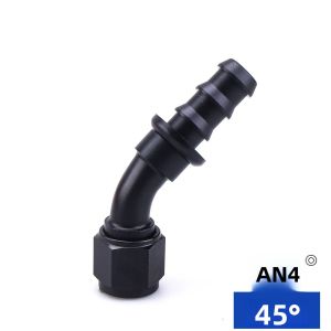 Phụ Kiện Ống Dẫn Dầu Nhiên Liệu Nhôm Đa Năng AN4 AN6 AN8 AN10 Đầu Nối Ống Cao Su Xoay 0-90-45-180 Độ Cho Phụ Kiện Động Cơ