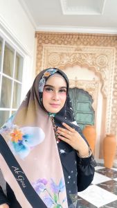 Hijab Ceruti Printing by Ab Goes AB-812 Series / Khimar Tanpa Gamis