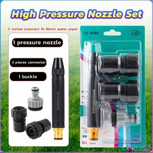 Need. High Pressure Nozzle Garden Hose Spray Nozzle Jet Water Pressure Power Spray Nozzle Carwash Set