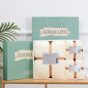 GUANGMANZHI | Customizable Velvet Thick Towel Set
