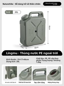 NatureHike | Bình Lưu Trữ Nước Dành Cho Đánh Trại Có Vòi