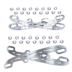 253/290 MM Skate Blade Ice Blade 1 Pair Multi Purpose Skate Shoes Blade Ice Skating Blade for Skate Shoes for Women Men