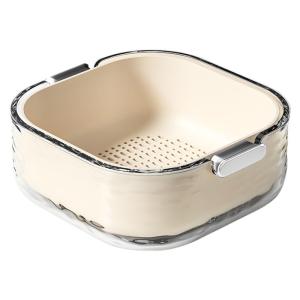 Double Layer Washing and Draining Basket Kitchen Set