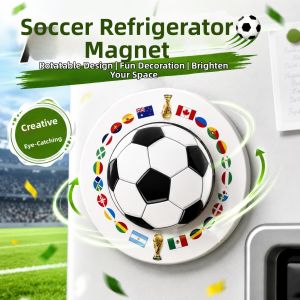 BAIMANG | World Cup Souvenir Rotatable Acrylic Magnet Refrigerator Magnet