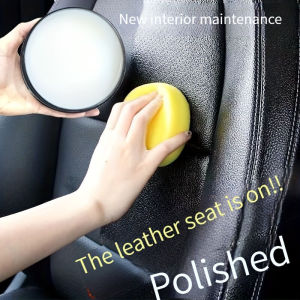 Car Leather Seat Maintenance Care Cream Multifunctional Polishing Stain Removal Leather Renovation Sofa Cleaning 160g