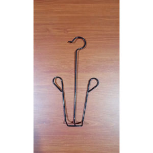 LJR Gantungan Hanger Sandal Sepatu Besi Serbaguna Random - 1 Pcs + Gantungan Oval 1 Pcs