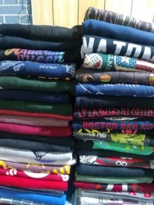 สเวตเตอร์ฟร้อนคอกลม   งานป้าย USA  เสื้อกันหนาวคอกลม