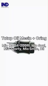 Tutup Oli Mesin Abu-Abu Hitam Mio & Mio Soul & Mio Sporty & Xeon & Fino & Nouvo