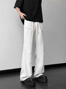 American Ruched Ice Silk White Suit Pants: A Complete Guide