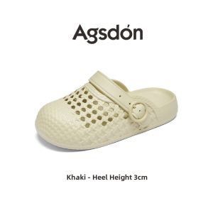 Agsdon | New Summer Outdoor Breathable Slip-resistant Thick Sole Hole Shoes
