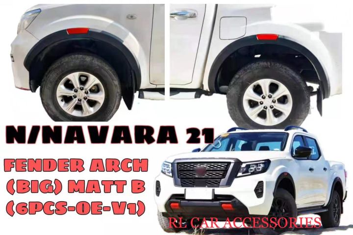 Nissan navara Pro4X 2021 2022 2023 front rear fender arch flare flares ...