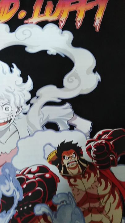 GENRYU Monkey D. Luffy Evolution Gear 5, Snakeman, Boundman Anime One Piece Baju Kaos T-shirt Cotton Combed 24s