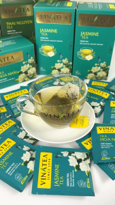 [HCM]Combo 02 hộp trà túi lọc Hoa nhài tự nhiên VINATEA