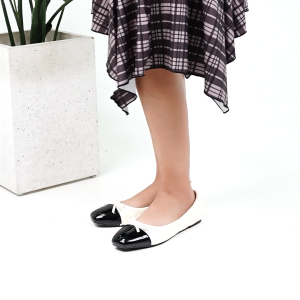 Mikana Quillow Chikayo Ballet Doll Shoes for women flats casual leather office school sapatos ribbon