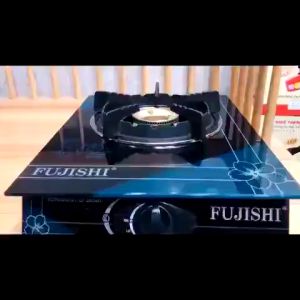 (2 Kiềng+2 khay inox) Kiềng đúc gang thép dày có chắn gió tiết kiệm gas