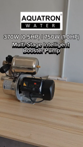Aquatron Automatic Multi-Stage Intelligent Silent Pump with Pressure Tank 370W (0.5HP) 750W (1.0HP)