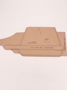 1set DIY Sewing Paper Pattern Kraft Paper Template for Manual Cutting Quilting Leather Basket Bag/Water Bucket Bag/Shoulder Bag