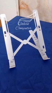Stand Holder Lipat Adjustable Anti Slip Untuk Laptop/Notebook Bahan Plastik / Laptop Stand Universal Stand Holder Laptop Bracket Stand Standing Laptop / HOLDER LAPTOP MURAH / HOLDER LIPAT LAPTOP PENYANGGA / STAND HOLDER LAPTOP Max 12"