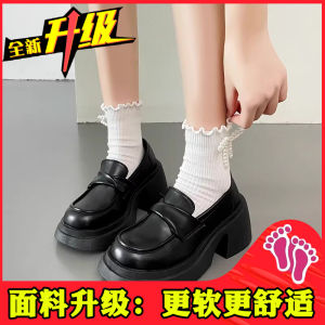 British Style Womens Thick Bottom Mary Jane Shoes Spring Autumn New Design Sensation Fashionable Casual High Heels