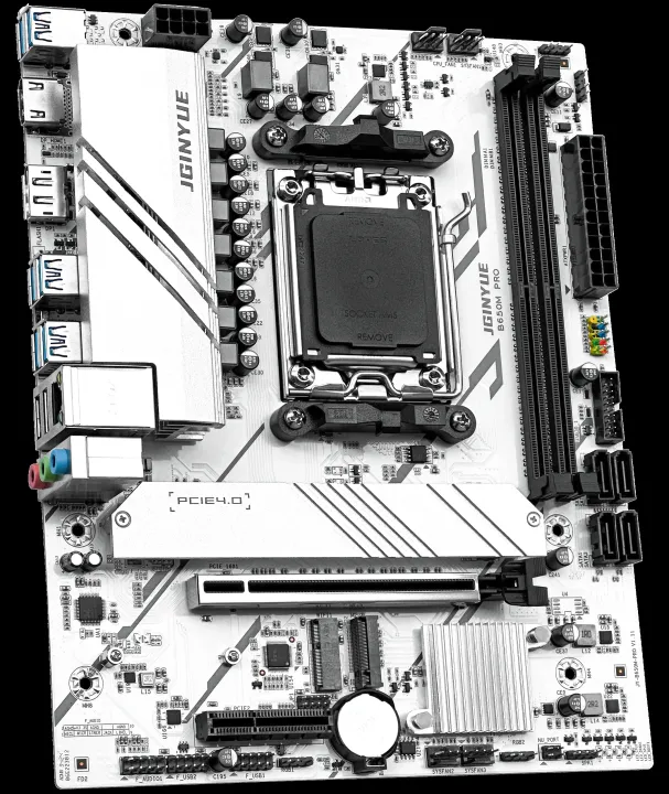 JGINYUE%20B650M%20PRO%20%20AM5%20Motherboard%20M-ATX%20For%20AMD%C2%AE%20Ryzen7000/8000/9000%20Series%20DDR5%20MAX%2064GB%20RAM%20M.2%20Slot*2%20PC%20computer%20-%20Image%203