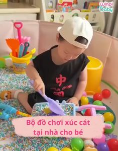 Đồ chơi combo xúc cát nhiều phụ kiện cho bé yêu vui chơi