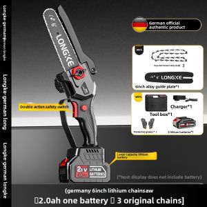 LONGKE | Portable Cordless Chainsaw for Home Use