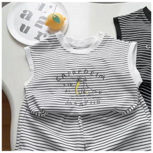 Bộ Sát Nách Cho Bé Bộ ba lỗ Bé Trai bé gái Chất Cotton Mịn Cao Cấp BeCool Cực Mềm Mát cho bé10-28kg