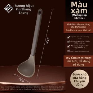 PINSHANGZUO | Bộ Dụng Cụ Nấu Ăn Chống Dính Chịu Nhiệt Cấp Thực Phẩm