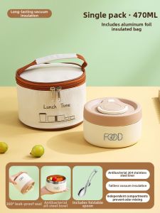 YOULUNMEI | Thermal Insulation Double-layered Stainless Steel Lunch Box