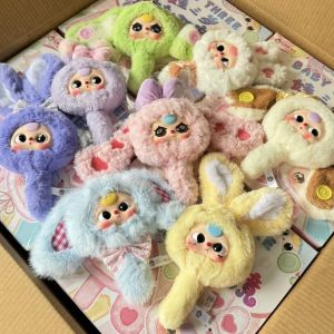 Baby Three Magic Mirror Series Blind Box Plush Toy Doll Makeup Mirror Ornament Anime Peripheral Mysterious Box Practical Gifts