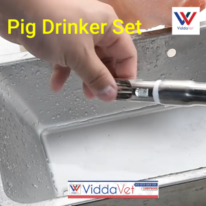 1pc Stainless Steel Excel Heavy Duty Pig Drinker Nipple Type stainless duck bill type