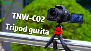 TNW C02 Octopus Tripod: Mini Tripod Bluetooth Fleksibel & Solusi Fotografi