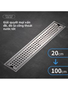 Rãnh Thoát Nước Chống Hôi Inox 304 Dài