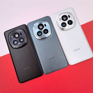 For Honor Magic6 Pro 5G BVL-N49 Back Glass Battery Case Rear Door Housing Lid Panel Shell Repair Parts +Camera Lens Magic 6 PRO