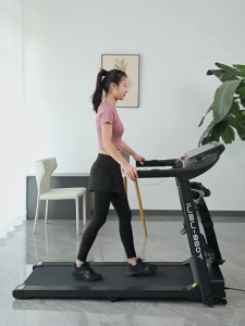 ลูวิ่งไฟฟ้า ลู่วิ่งQ6 treadmill 3.5 แรงม้า ลู่วิ่งพับได้ ปรับระดับความเร็ว 12 ระดับ ปรับความชันได้ 3 ระดับ ลู่วิ่ง ไฟฟ้า