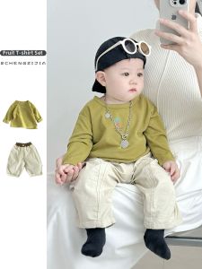 Infant Toddler Boys Long Sleeve T-Shirt and Pants Set