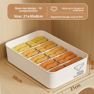 MEIZHUFU | Three-in-one Intimate Clothes Storage Box Organizer