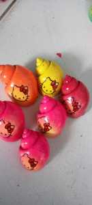 KELOMANG/KEONG ISI 3 pcs ANEKA WARNA & KARAKTER