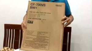 INAX - [CHÍNH HÃNG] Nắp bồn cầu dơi êm INAX CF700VS dùng cho bồn cầu  AC900VRN AC23 AC702VRNAC711VRN