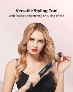 Sokany Hair Straightener Professional Edition Electric Fast Hot Perm New Design Professional Style Infrared Ion Ceramic Hair Straightener Flat Iron