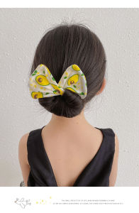 Deft Bun Bow Hairpin MINI cho bé gái dây quấn búi tóc hình nơ sang trọng nhẹ nhàng quý phái - Hàng có sẵn
