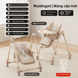 QIAOLEXIONG | Ghế Ăn Dành Cho Bé Đa Năng Gấp Được
