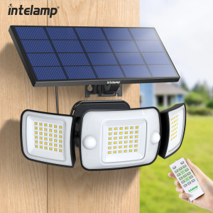 Solar Outdoor Light Motion Sensor Waterproof Bright Wall Street Lamp For Garden Yard Path Garage Stairs Porch